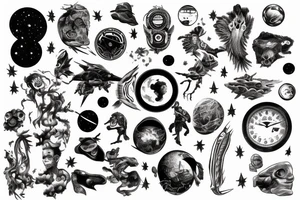 Children of time tattoo idea