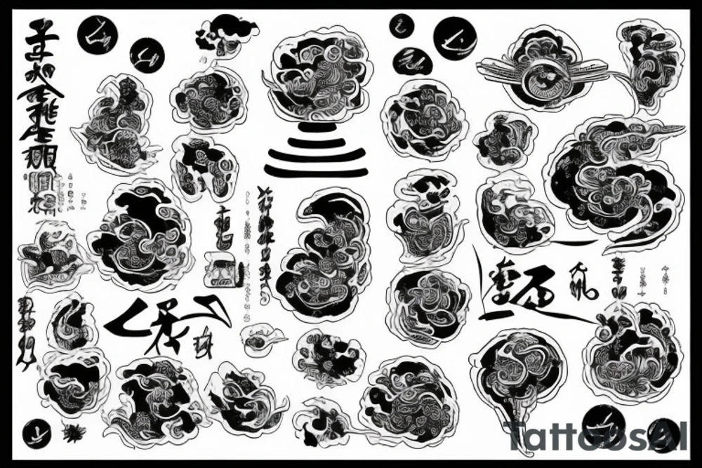 kaizen japanese writing tattoo idea