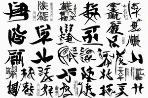 kaizen japanese writing tattoo idea