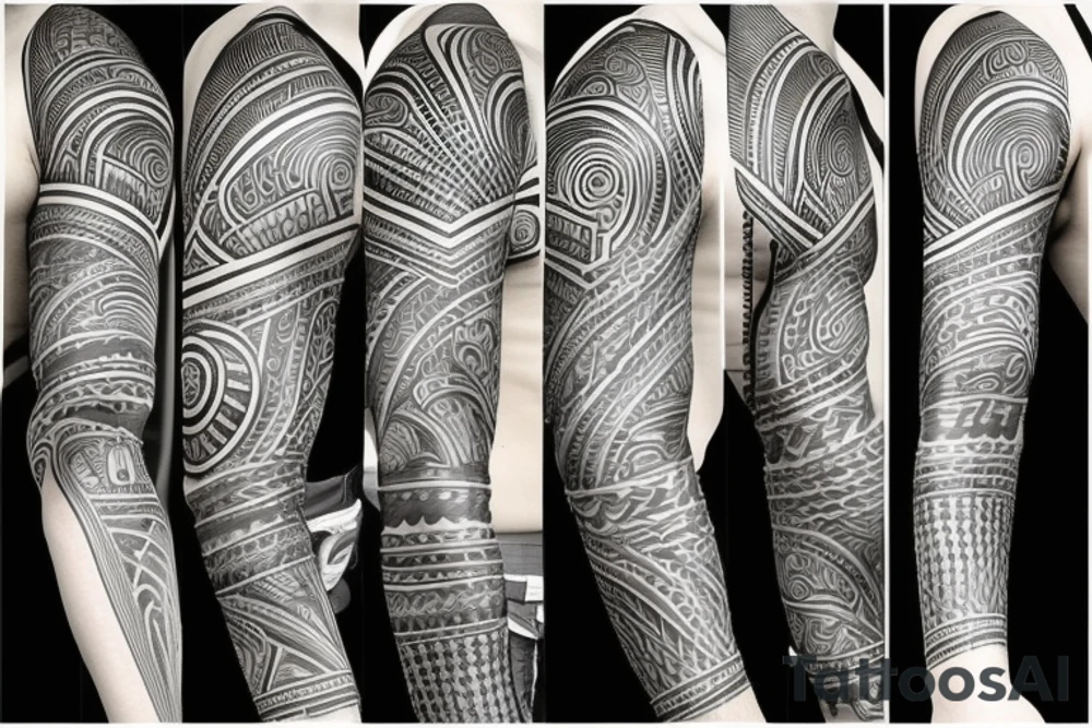 Full sleeve tattoo idea