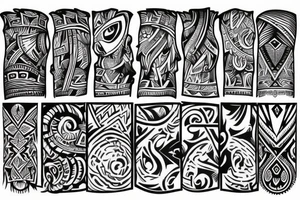 Full sleeve tattoo idea