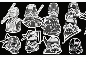 Star Wars battle tattoo idea