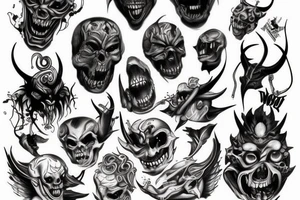 Let the demon out tattoo idea