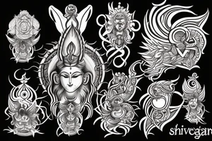shiva tattoo idea