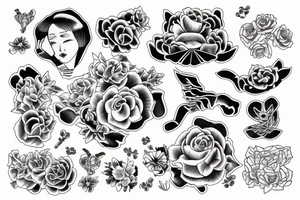 A tribute to Grandma tattoo idea