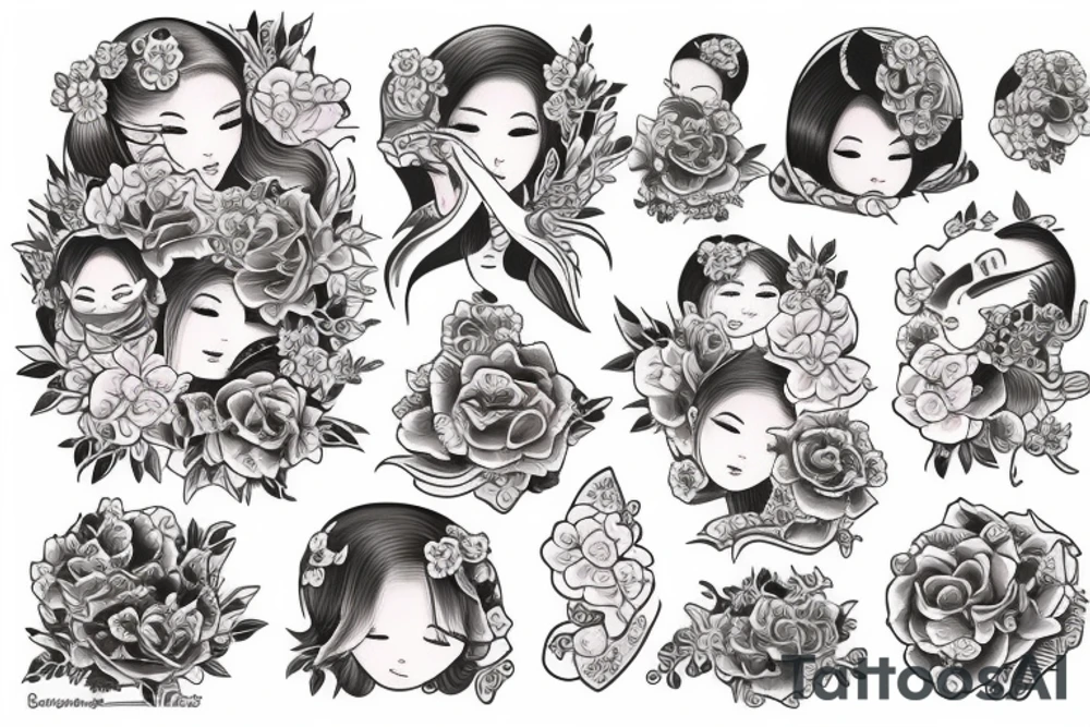 A tribute to Grandma tattoo idea