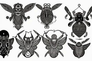Scarab tattoo idea