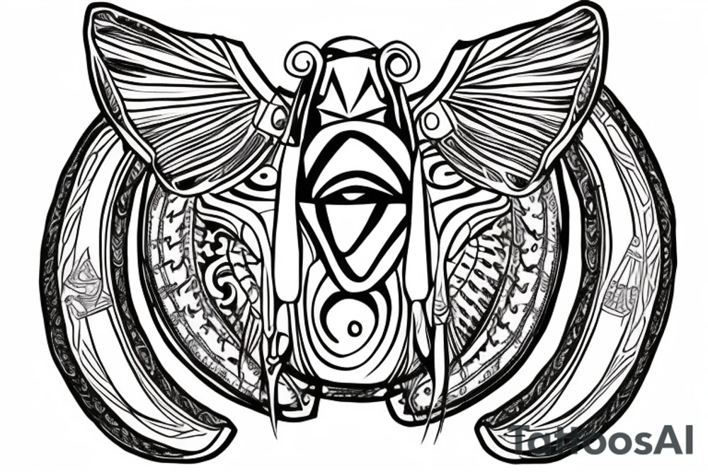 Scarab tattoo idea