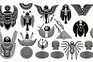 Egyptian ancient Scarab tattoo idea