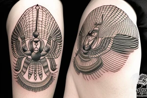 Egyptian ancient Scarab tattoo idea