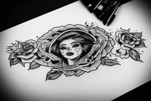 Life is not perfect but some moments are worth living for tattoo idea