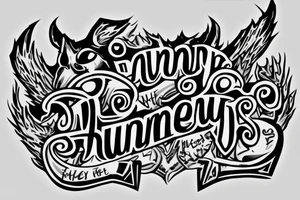 the name Hunter for my son tattoo idea
