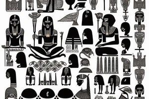 Egyptian tattoo idea