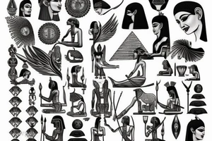 Egyptian tattoo idea