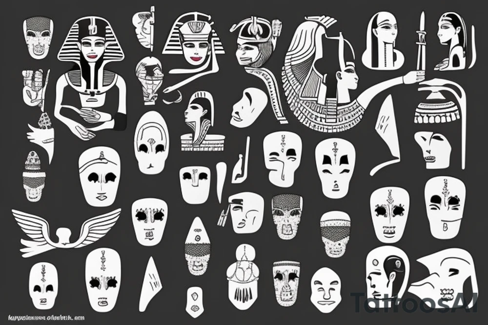 Egyptian tattoo idea