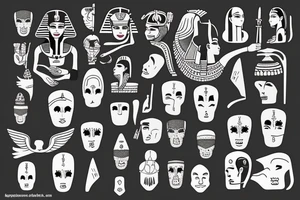 Egyptian tattoo idea