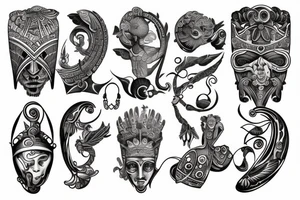 Ancient Greeks tattoo idea
