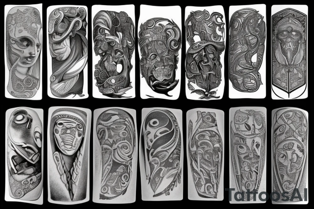Ancient Greeks tattoo idea