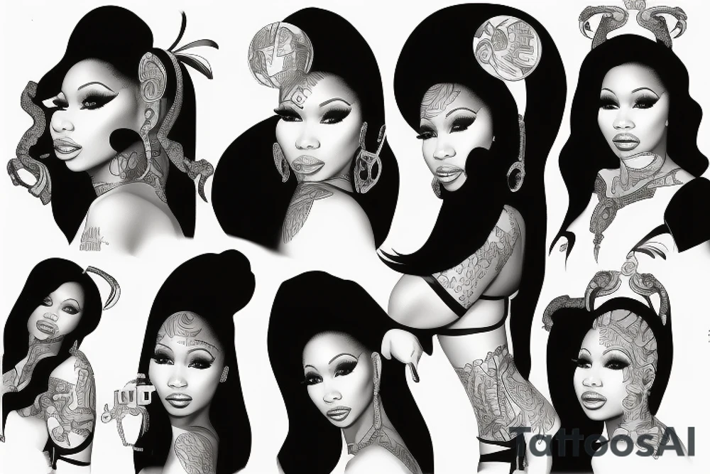 Nicki minaj tattoo idea
