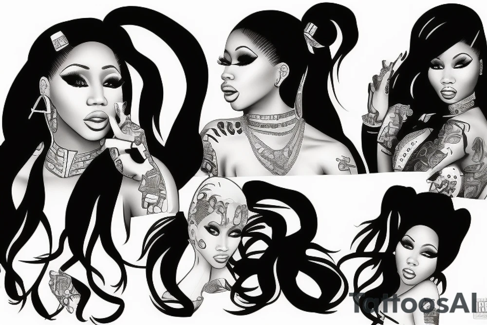 Nicki minaj tattoo idea