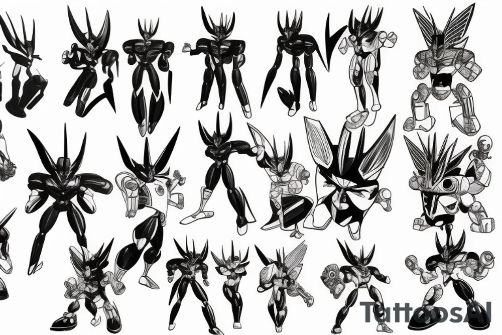 Mazinger tattoo idea