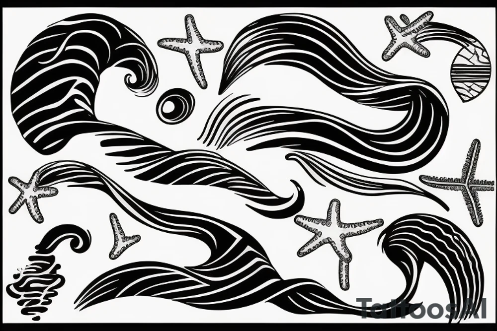 Beach wave
very simple tattoo idea