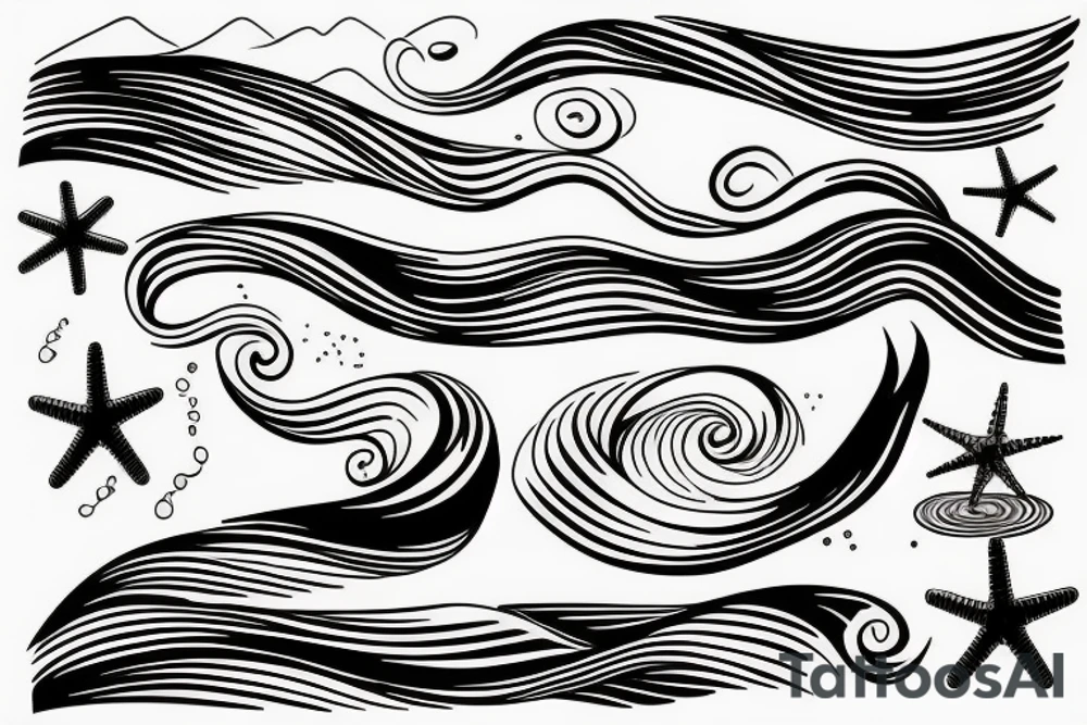 Beach wave
very simple tattoo idea