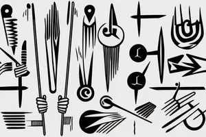tuning fork tattoo idea