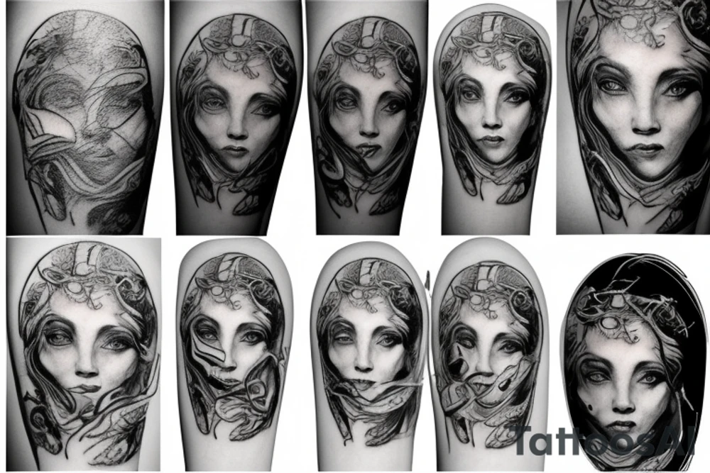 Zeus lighting tattoo idea