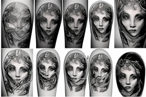 Zeus lighting tattoo idea