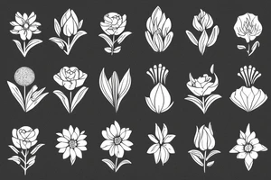 flowers turn to mist tattoo idea
