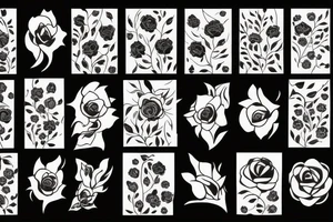flowers turn to mist tattoo idea