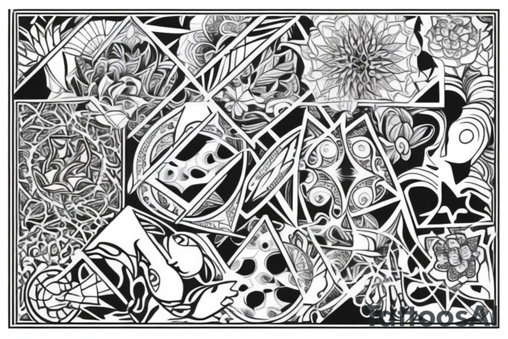 Psychedelic 
Growth tattoo idea