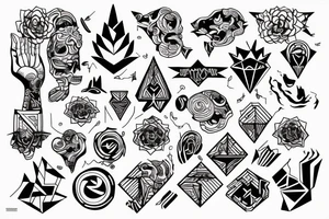 A human thatbstrieves for growth tattoo idea