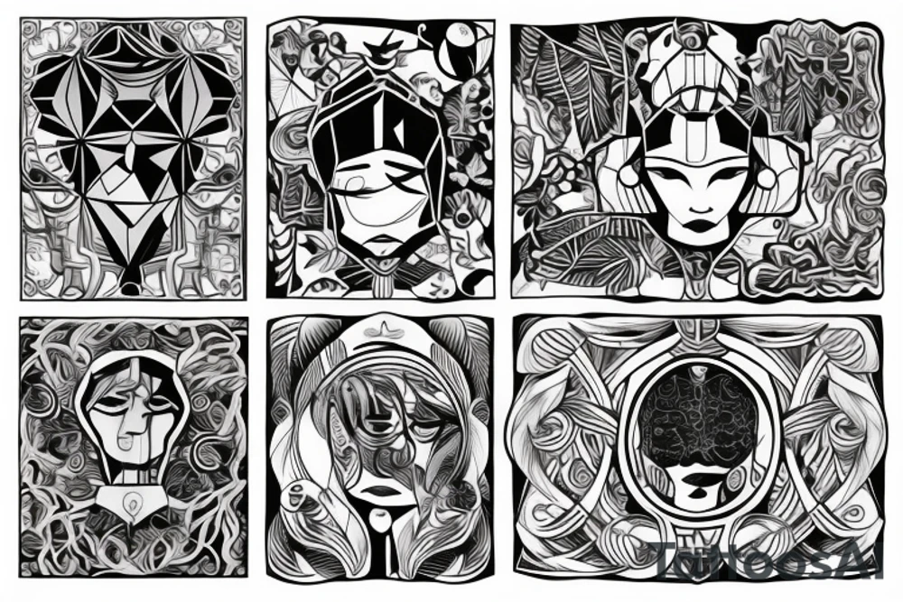 A human thatbstrieves for growth tattoo idea