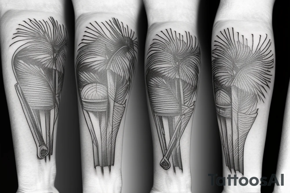 drum sticks tattoo idea