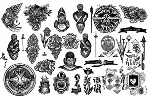 Stoic virtues tattoo idea