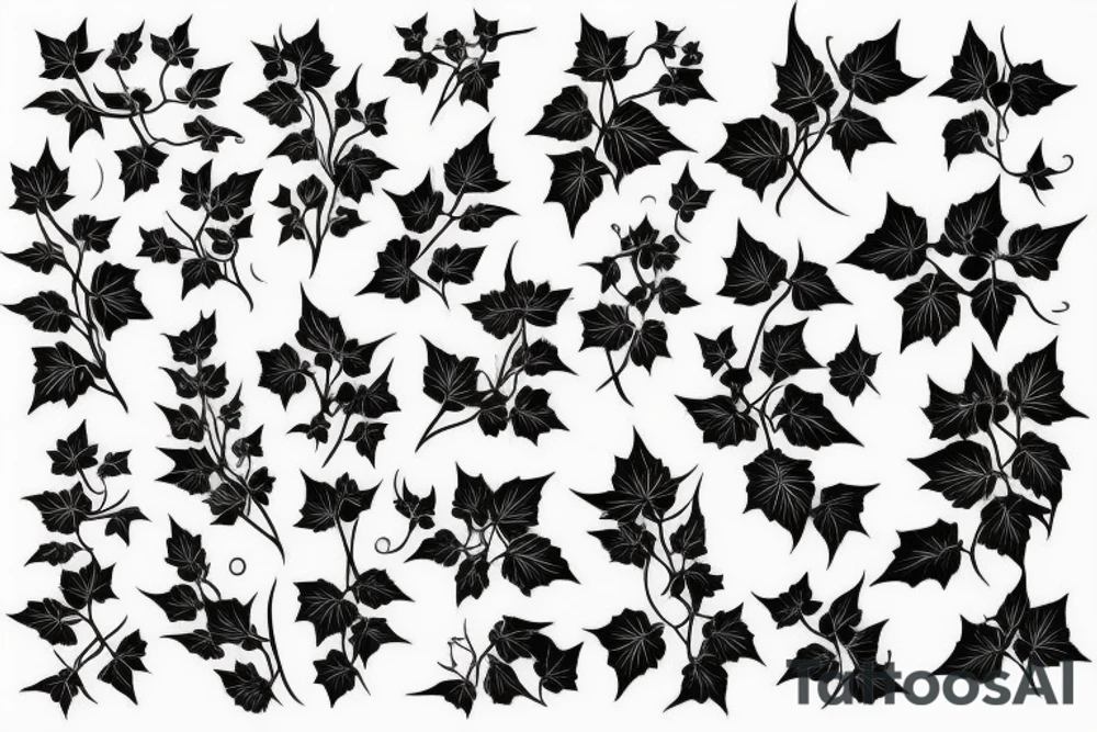 A broken greek pillar with ivy starting to grow up it tattoo idea
