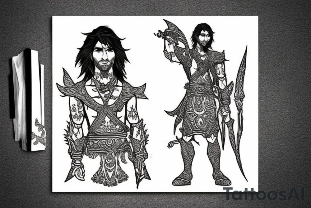 Prince Of Persia tattoo idea