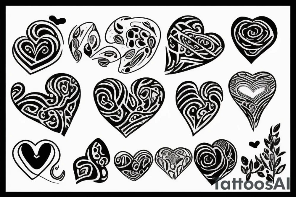 Crying heart tattoo idea