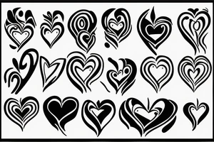 Crying heart tattoo idea