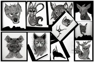 animals tattoo idea