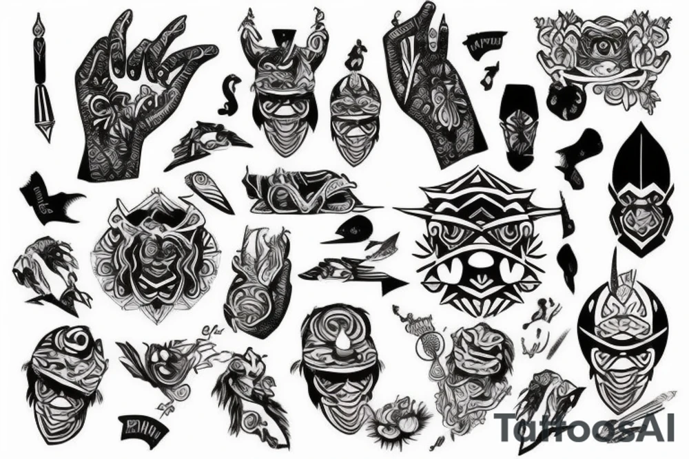 Kritan and kenjal tattoo idea