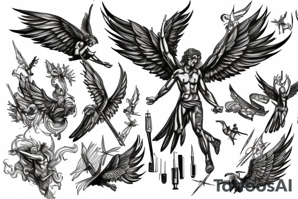 archangel Michael tattoo idea