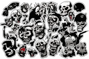 Horror tattoo idea