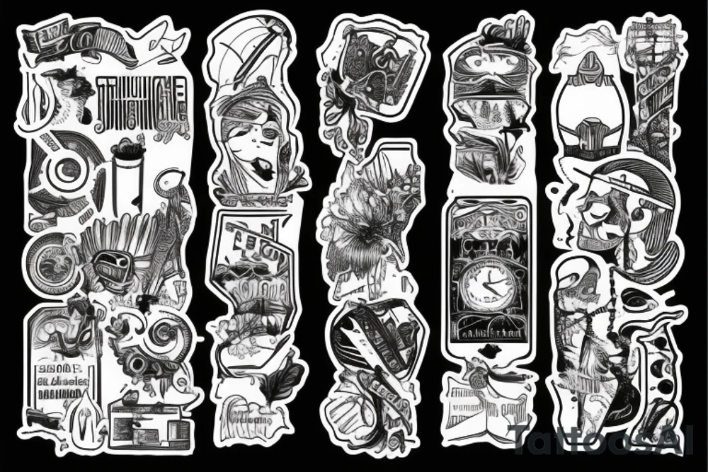 everything in transit tattoo idea