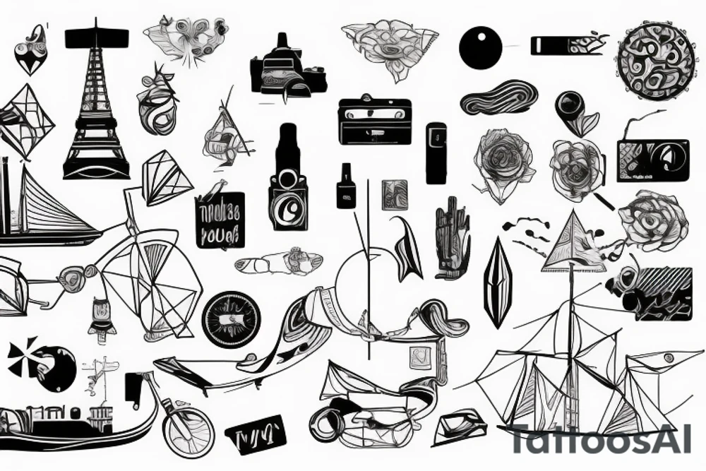 everything in transit tattoo idea