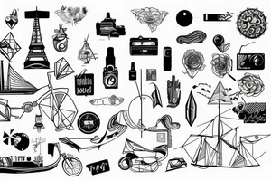 everything in transit tattoo idea