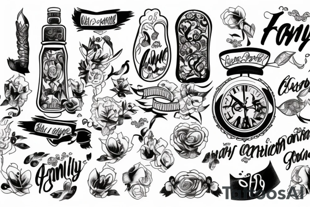 Family concection tattoo idea