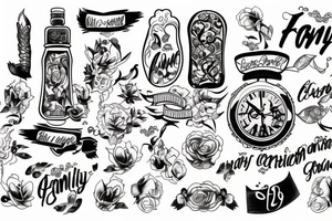 Family concection tattoo idea